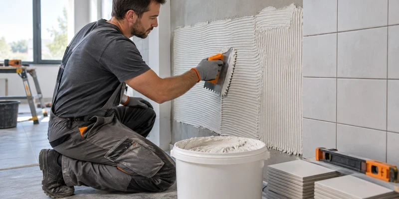 چسب کاشی خمیری TILEFIX باسکاتی؛ راهنمای انتخاب و مصرف
