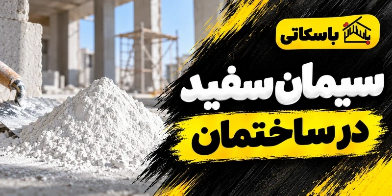 سیمان سفید در محصولات پودری؛ رنگ، کاربرد و انتخاب